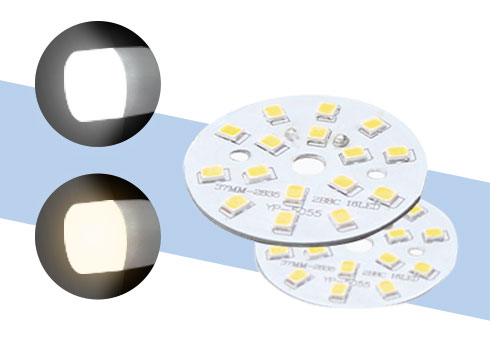 Sudut rasuk mentol LED