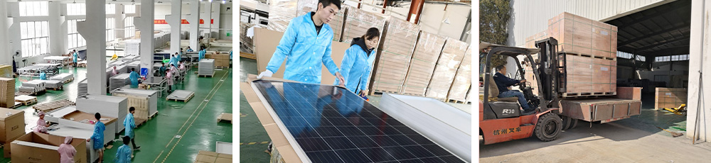 Proses pengeluaran panel solar Monocrystalline