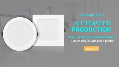 Lampu panel led pusingan