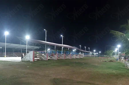 Projek pencahayaan Solar taman rakyat Peru