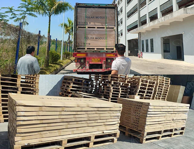 Panel Solar Mono N-jenis separuh sel