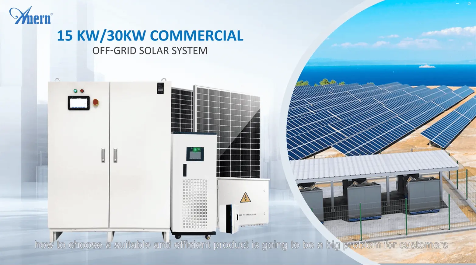 15KW-50KW Off sistem suria Grid
