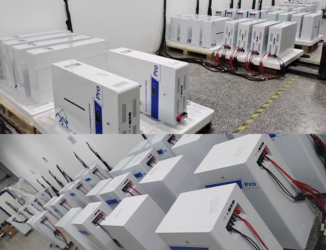 Gunung dinding bateri litium