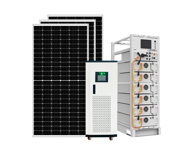 30KW-50KW komersial luar Grid sistem storan kuasa Solar