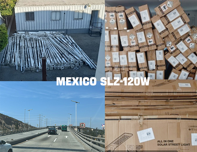 Semua dalam satu lampu jalan led