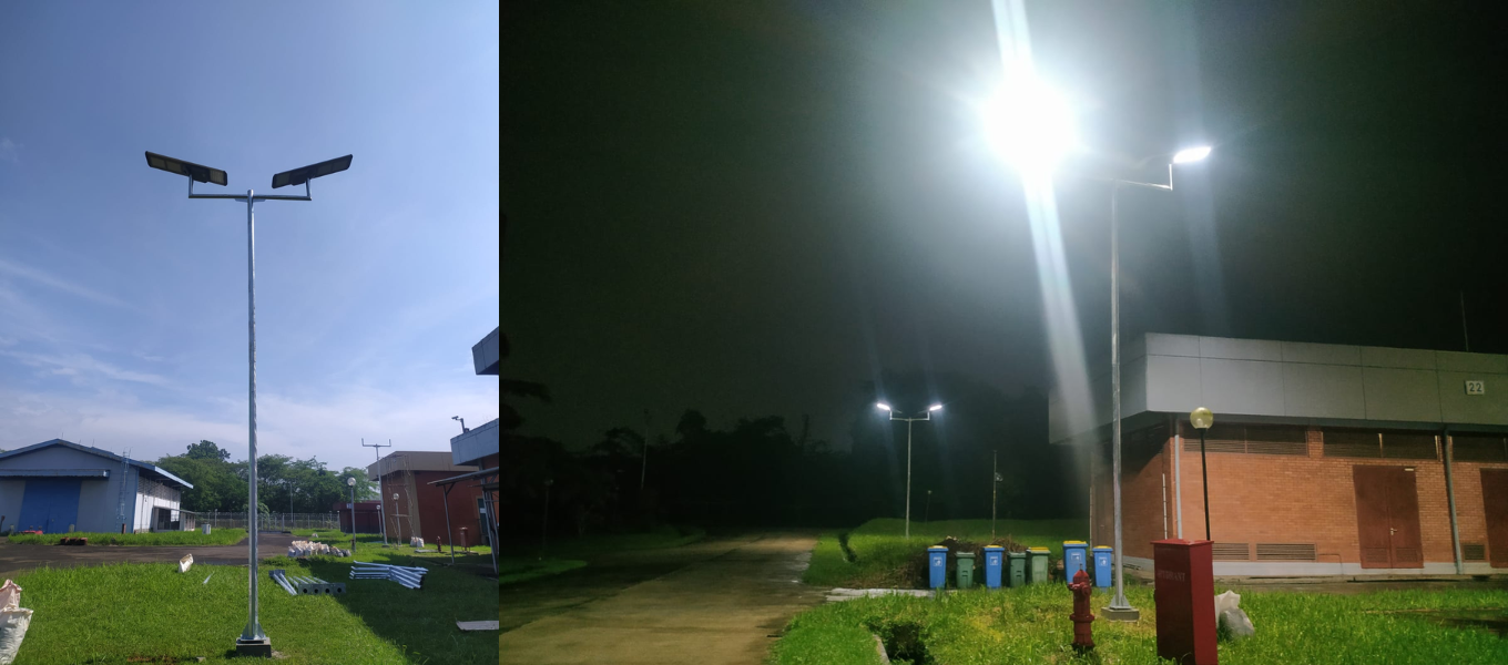 Mengapa lampu jalan suria 80W sesuai untuk jalan kediaman dan komuniti?